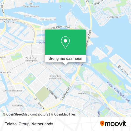 Telesol Group kaart