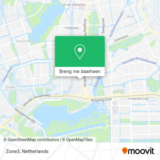 Zone3 kaart