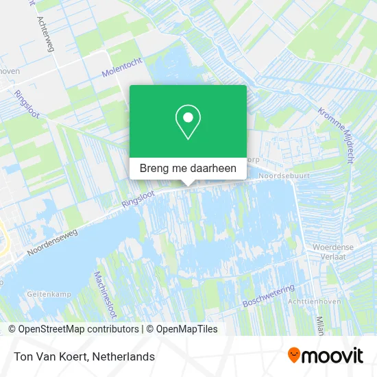 Ton Van Koert kaart