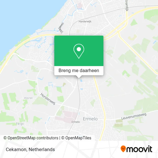 Cekamon kaart