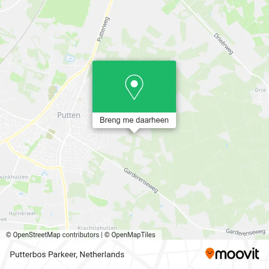 Putterbos Parkeer kaart