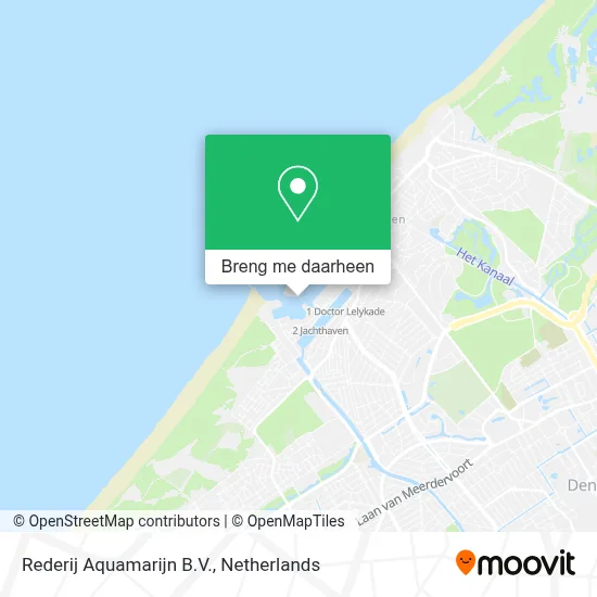 Rederij Aquamarijn B.V. kaart