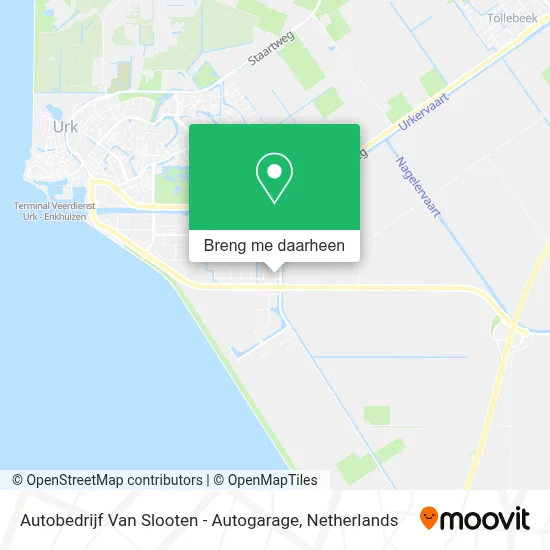 Autobedrijf Van Slooten - Autogarage kaart