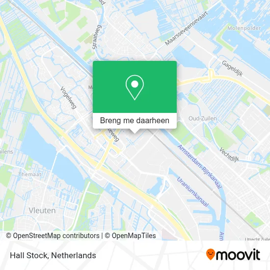 Hall Stock kaart