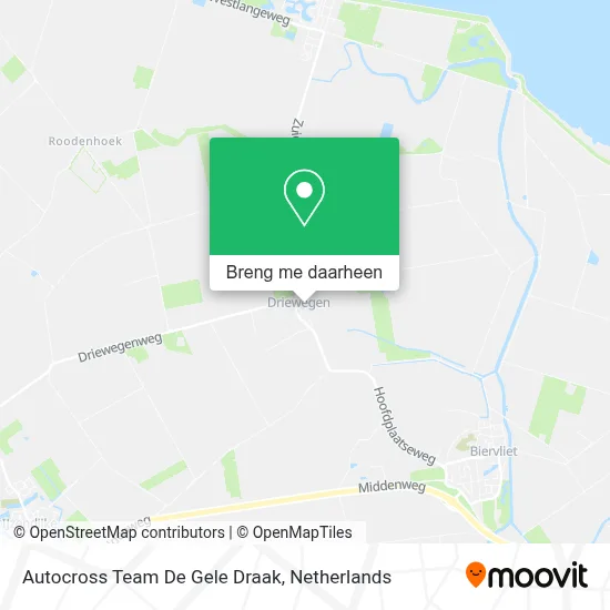 Autocross Team De Gele Draak kaart