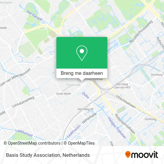 Basis Study Association kaart
