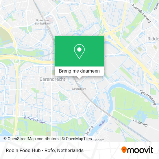 Robin Food Hub - Rofo kaart