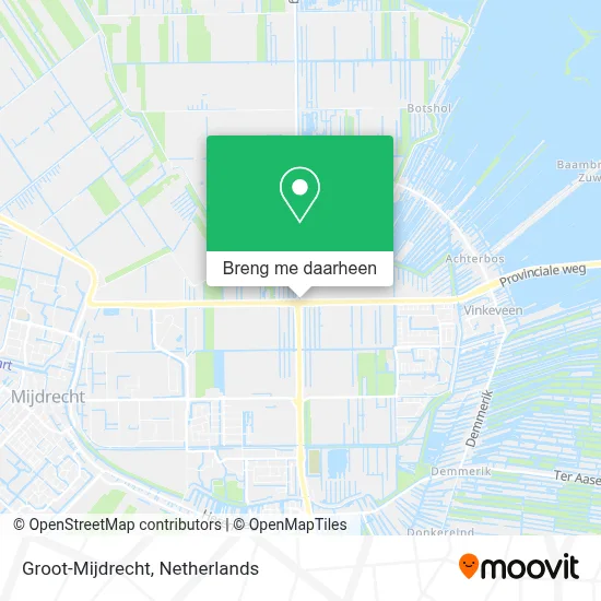 Groot-Mijdrecht kaart