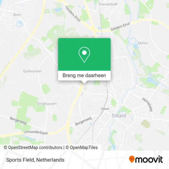 Sports Field kaart
