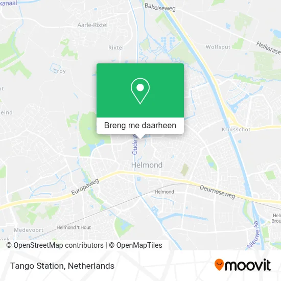 Tango Station kaart