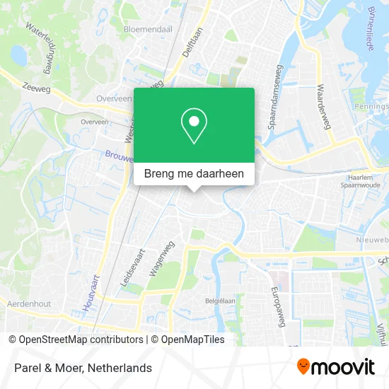 Parel & Moer kaart