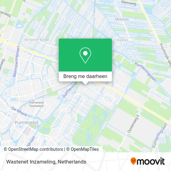 Wastenet Inzameling kaart