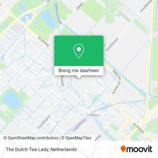 The Dutch Tea Lady kaart