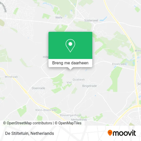 De Stiltetuin kaart
