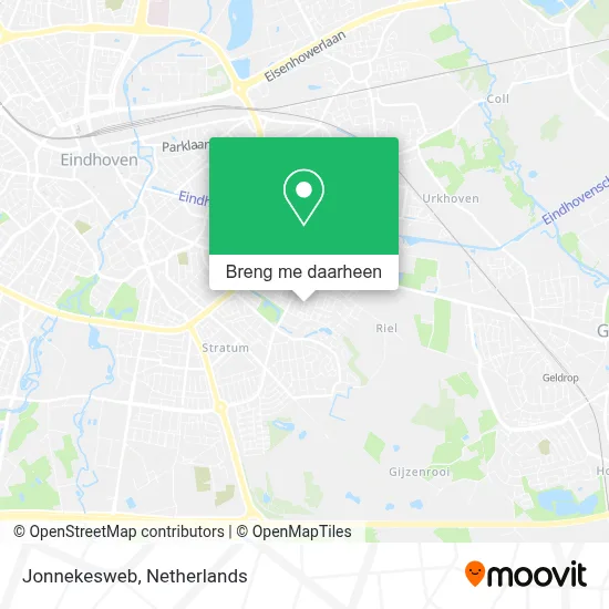 Jonnekesweb kaart