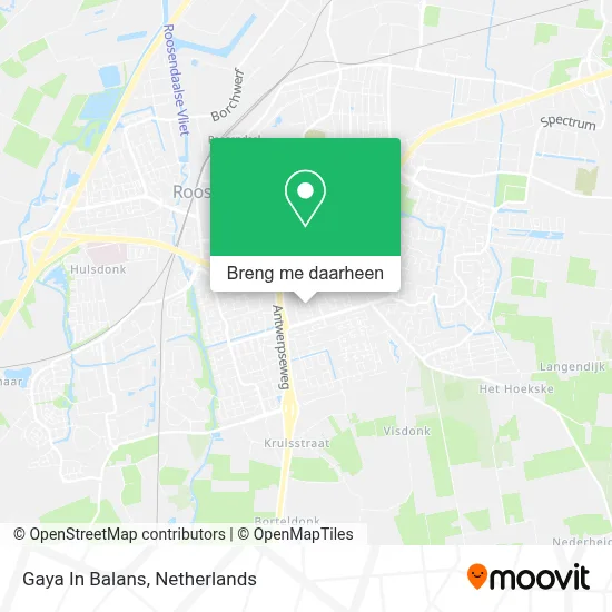 Gaya In Balans kaart