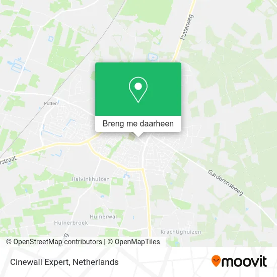 Cinewall Expert kaart