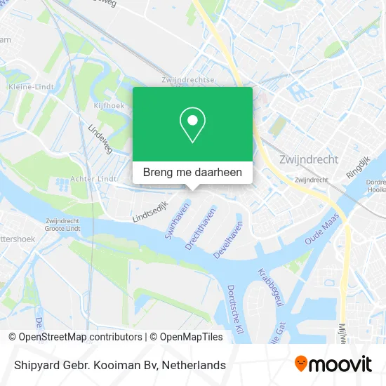 Shipyard Gebr. Kooiman Bv kaart