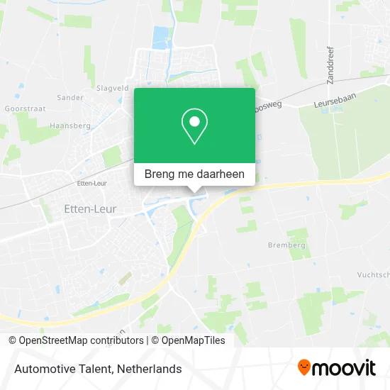 Automotive Talent kaart