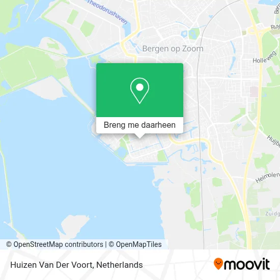 Huizen Van Der Voort kaart