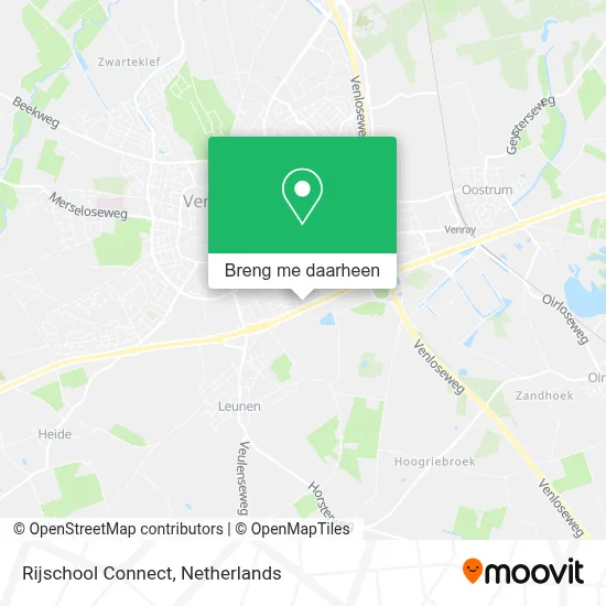 Rijschool Connect kaart