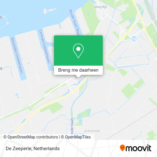 De Zeeperie kaart