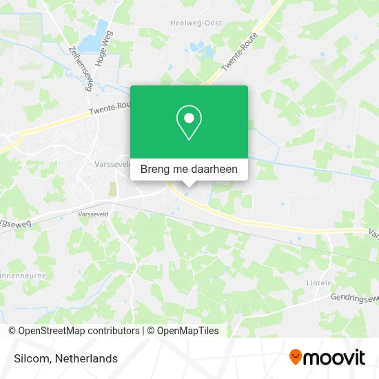 Silcom kaart