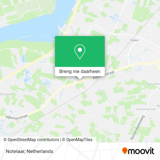 Notelaar kaart