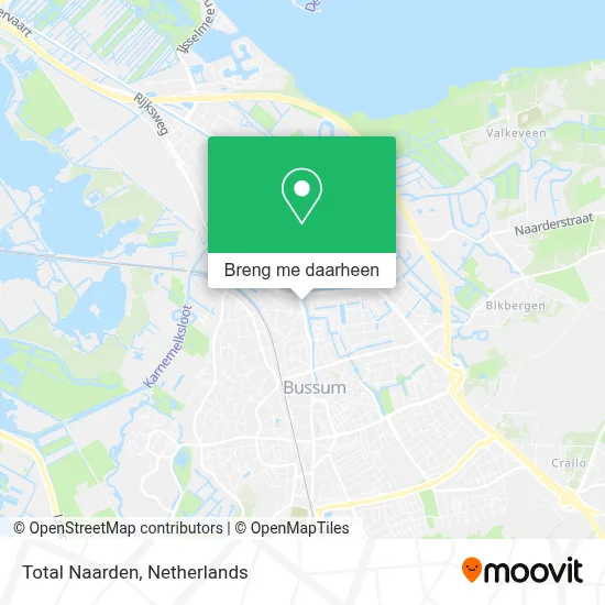 Total Naarden kaart