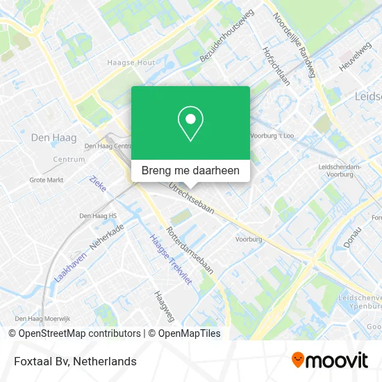 Foxtaal Bv kaart