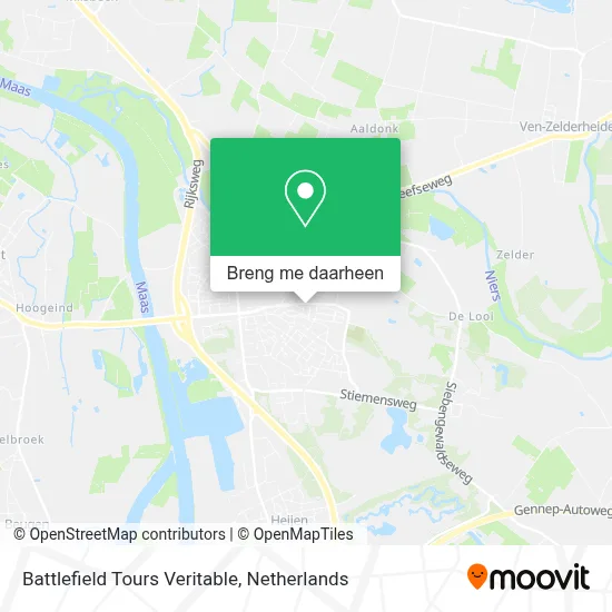 Battlefield Tours Veritable kaart