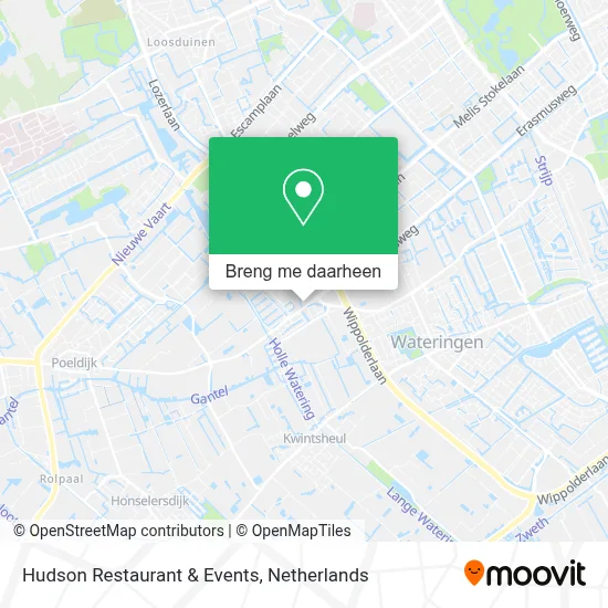 Hudson Restaurant & Events kaart