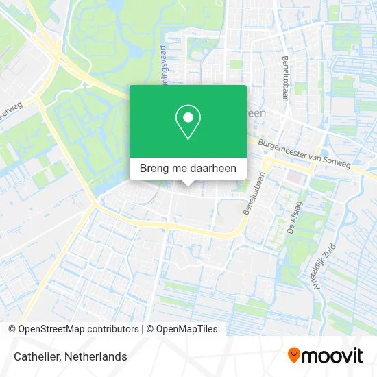 Cathelier kaart