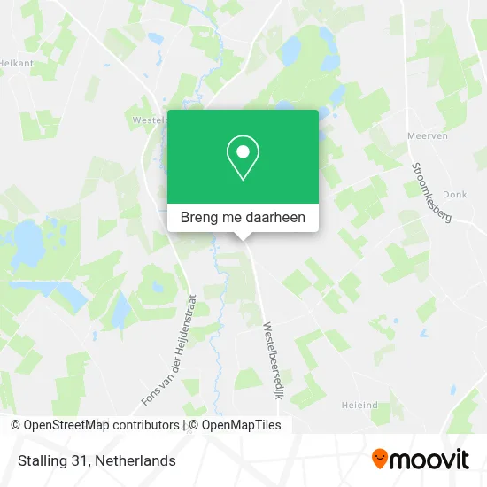 Stalling 31 kaart