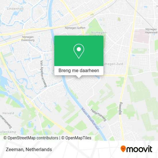 Zeeman kaart