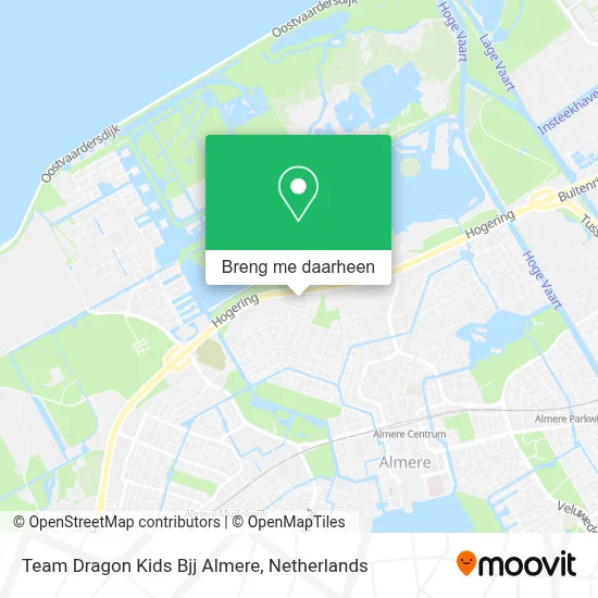 Team Dragon Kids Bjj Almere kaart