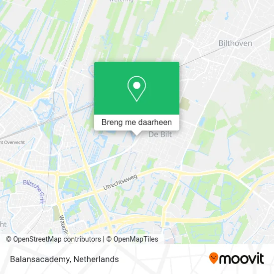 Balansacademy kaart