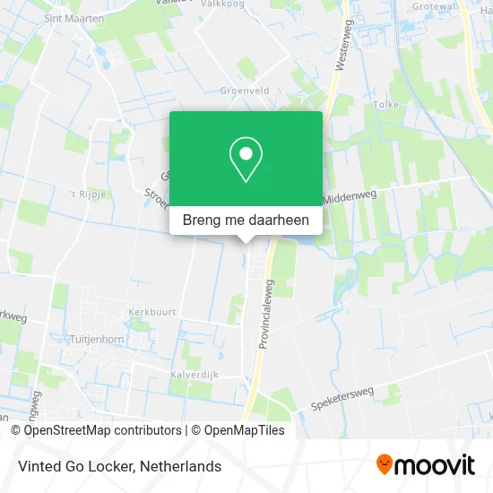 Vinted Go Locker kaart
