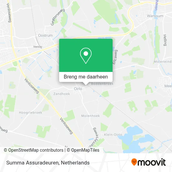 Summa Assuradeuren kaart