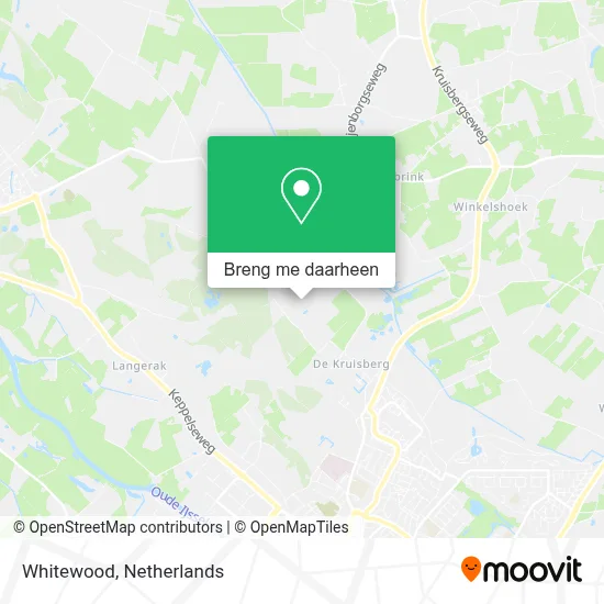Whitewood kaart
