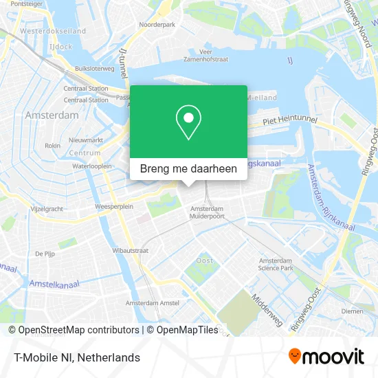 T-Mobile Nl kaart