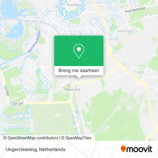 Ungercleaning kaart