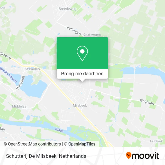 Schutterij De Milsbeek kaart