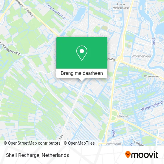 Shell Recharge kaart