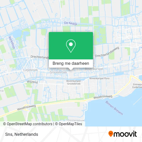 Sns kaart