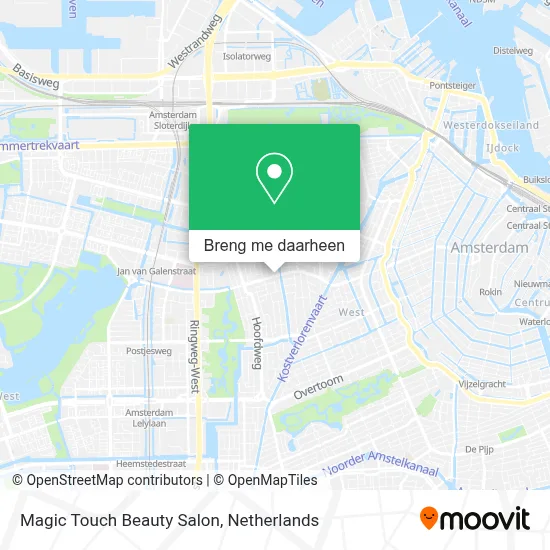 Magic Touch Beauty Salon kaart