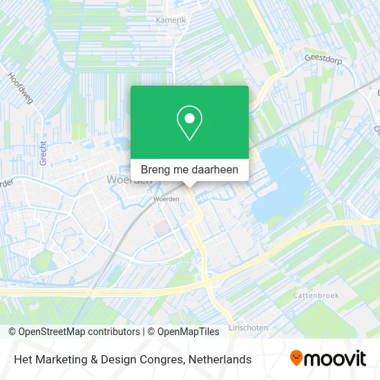 Het Marketing & Design Congres kaart
