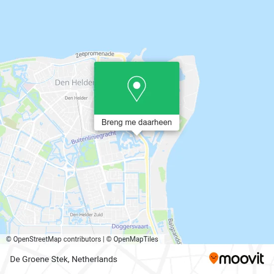 De Groene Stek kaart