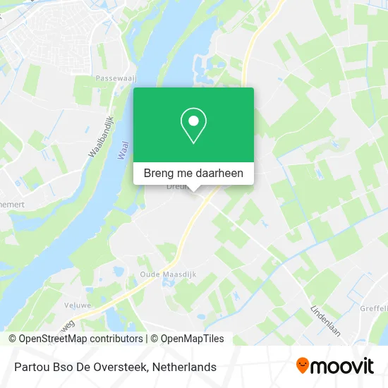Partou Bso De Oversteek kaart