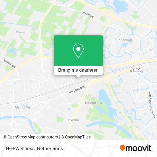 H-H-Wellness kaart